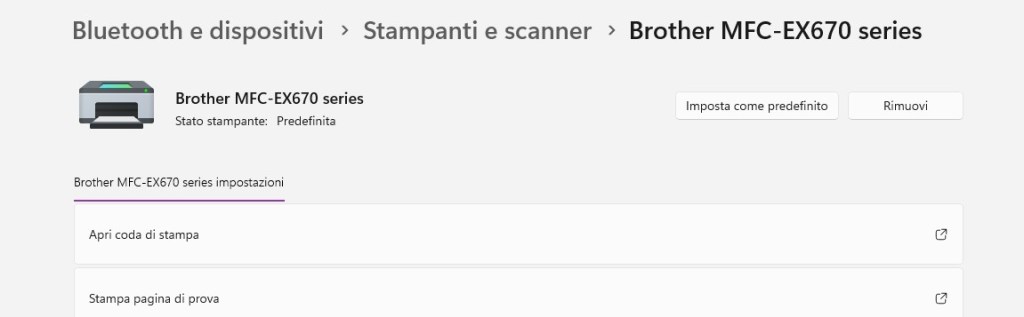 Bluetooth e dispositivi stampanti e scanner , stampante